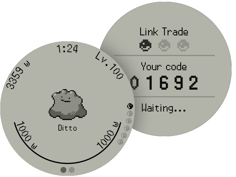 Smart PokeWalker tile previews